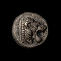[ANCIENTS] LESBOS. Time of Ionian Revolt (c. 499-494 BC). Ar 1/8 Stater. (1.4 g, 10mm).