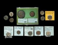 [ANCIENT] A Collection Ptolemaic and Roman-Egypt Coins (2nd Century BCE and later), 13 coins total