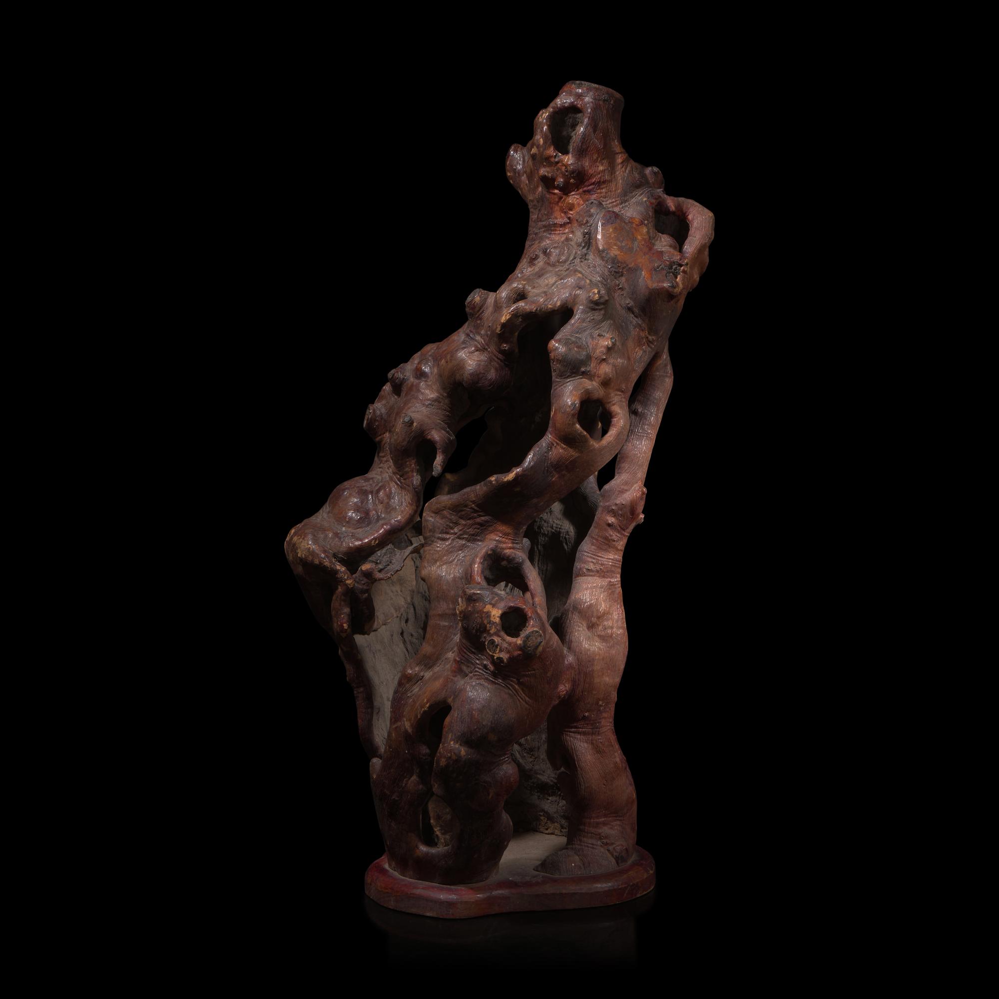 A Chinese Rootwood Sculpture 根雕一座