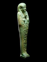 An Egyptian Faience Ushabti