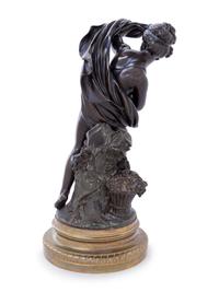 A Continental Bronze Figure