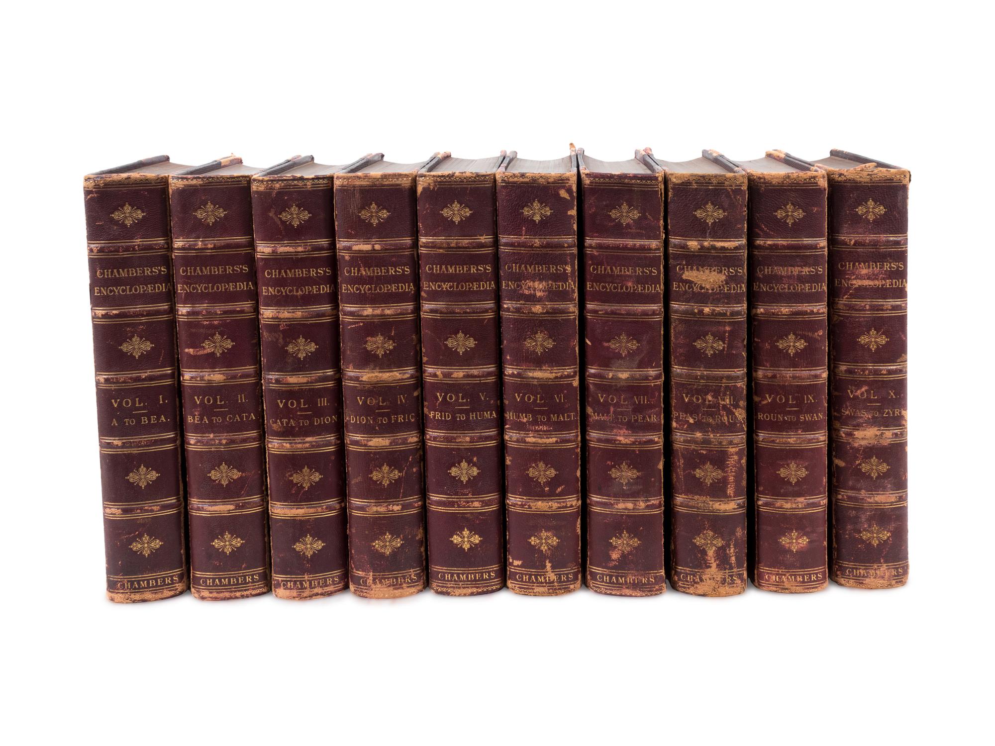 Chambers's Encyclopedia, A Dictionary of Universal Knowledge ; London, William & Robert Chambers, Limited, 1906, (Vols. I-X)