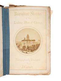 [AMERICANA]. 2 photographically illustrated books feat. prominent Chicago and Cincinnati figures.