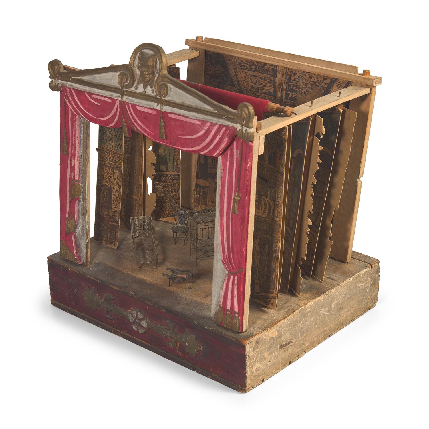 A Child's Toy Theatre Diorama