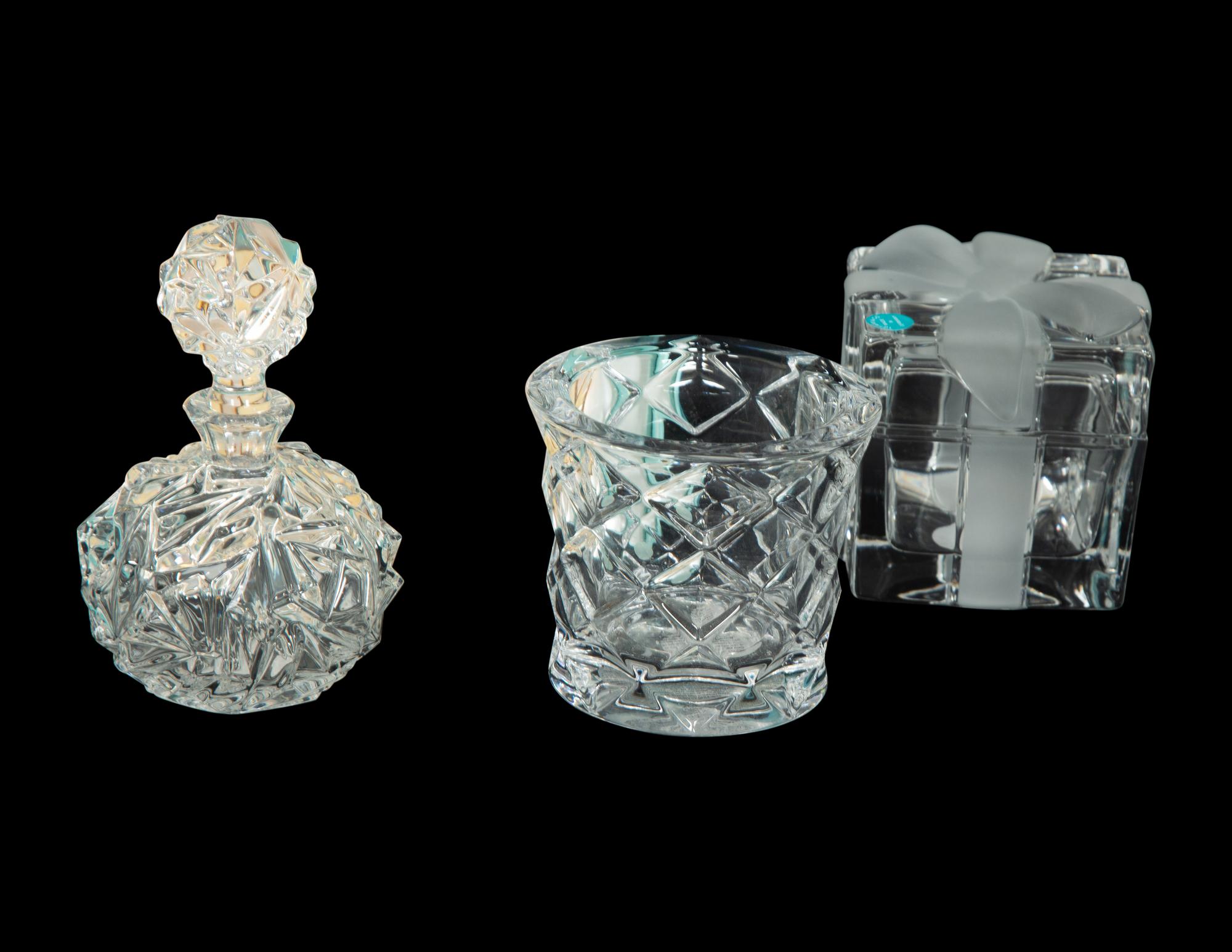 A Group of Tiffany and Co. Glass Articles
