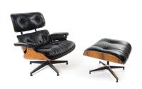 Charles and Ray Eames (American, 1907-1978; 1912-1988), HERMAN MILLER, a 670 lounge chair and 671 ottoman