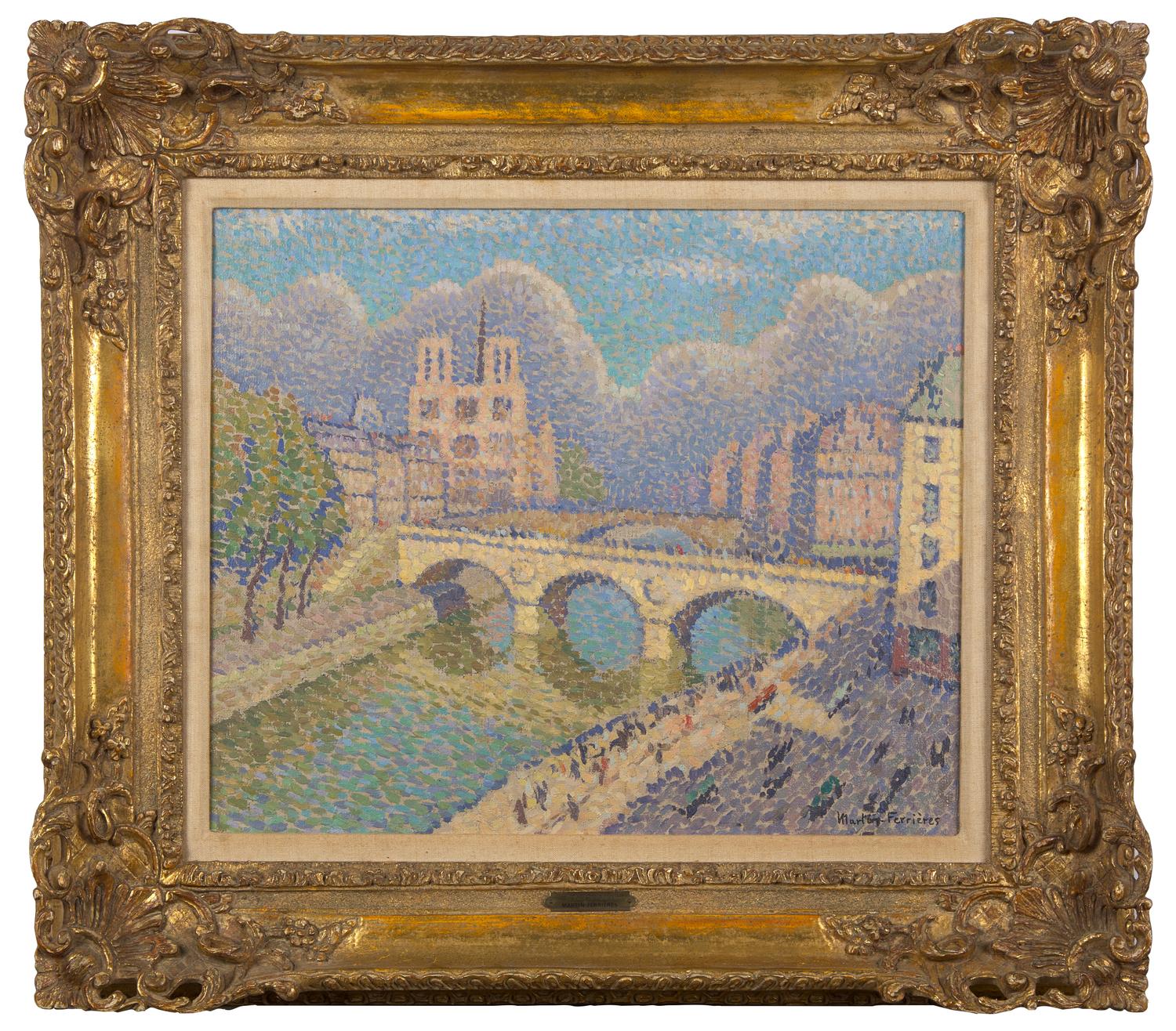 Le Pont Saint Michel et Notre Dame de Paris