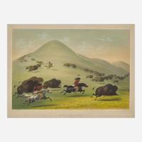 George Catlin (American, 1796-1872) Catlin's North American Indian Portfolio: Hunting Scenes and Amusements of the Rocky Mountains and Prairies of America