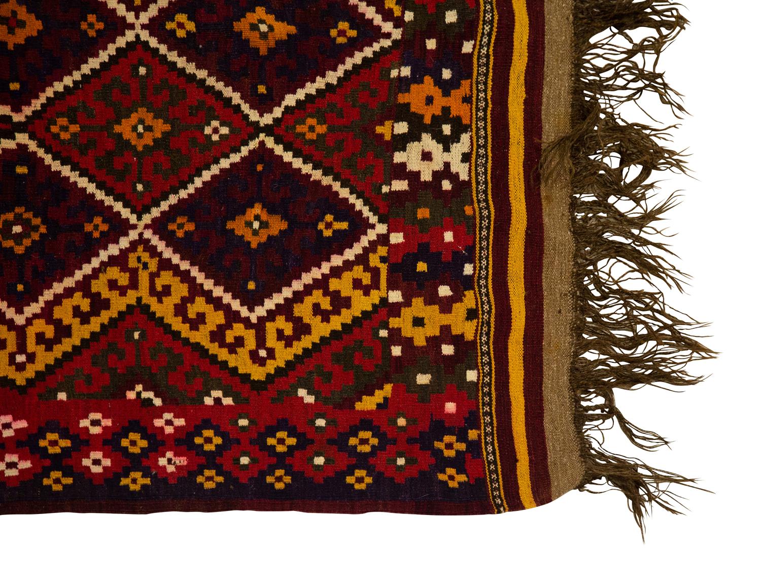Three Turkish Kilim Wool Rugs