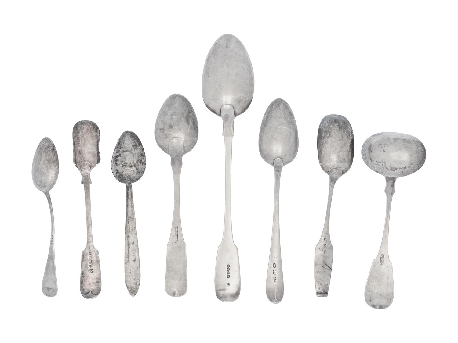 A Collection of Silver Spoons