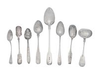 A Collection of Silver Spoons