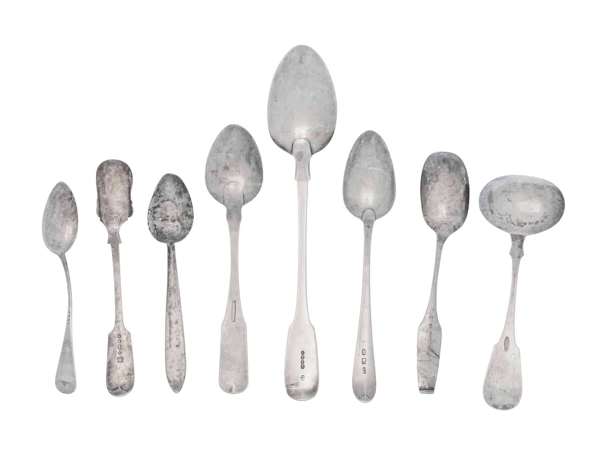 A Collection of Silver Spoons