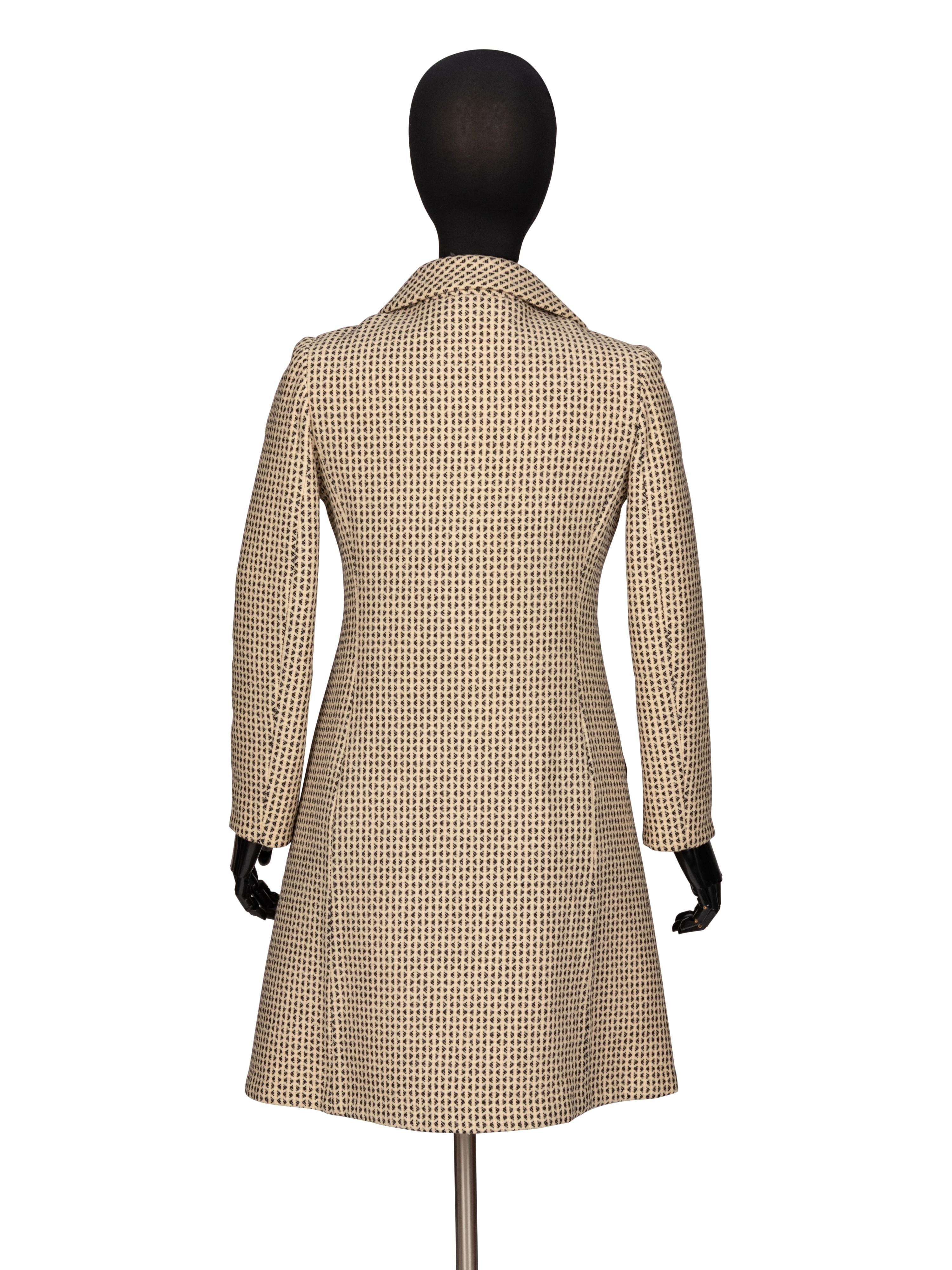 Galanos, Tailored Wool Tweed Jacket