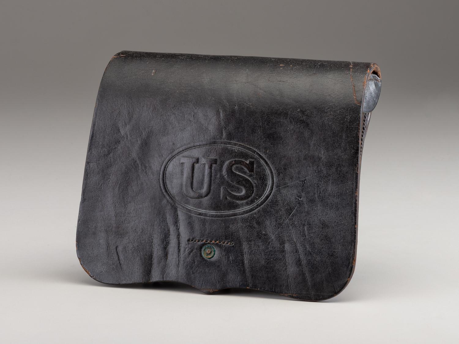 [CIVIL WAR]. Model 1864 cartridge box.