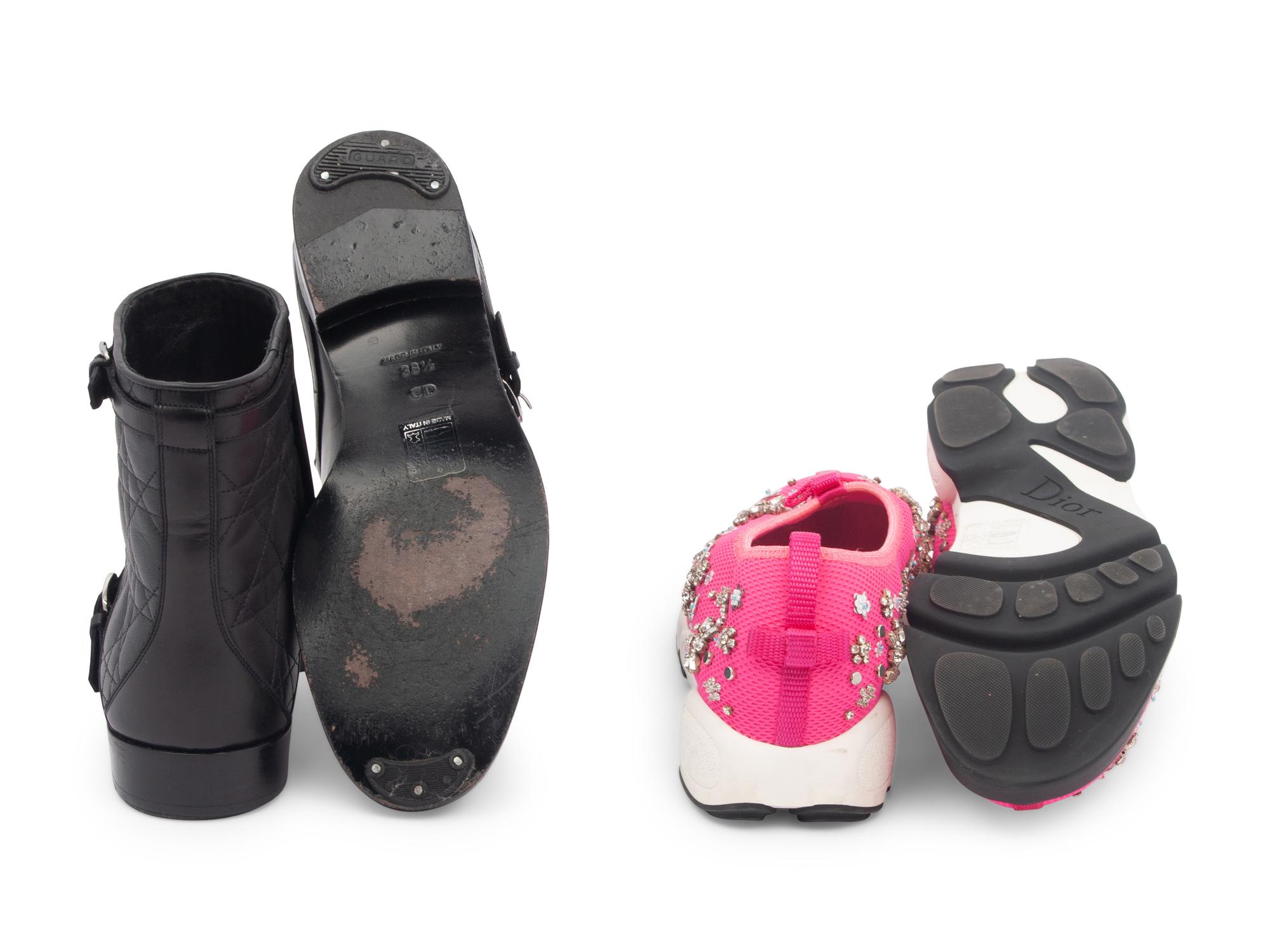 Two Pairs of Dior Shoes