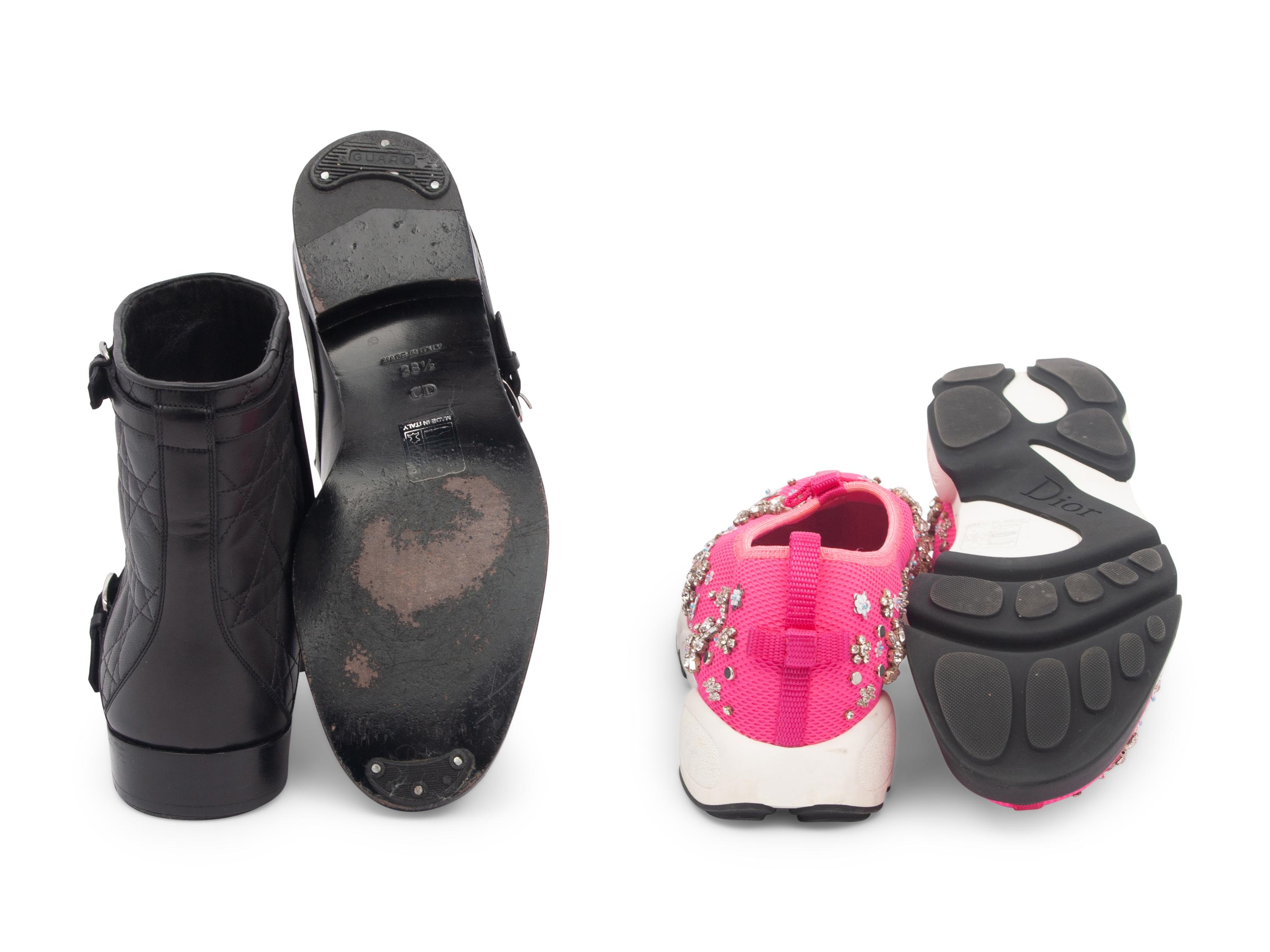 Two Pairs of Dior Shoes
