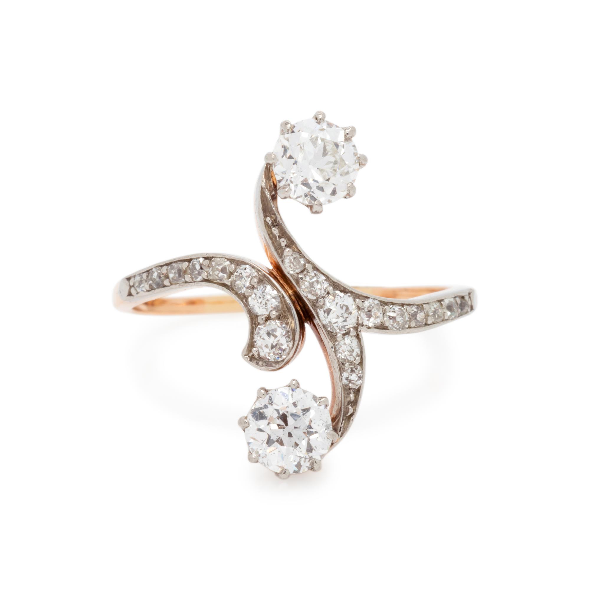 ANTIQUE, DIAMOND RING