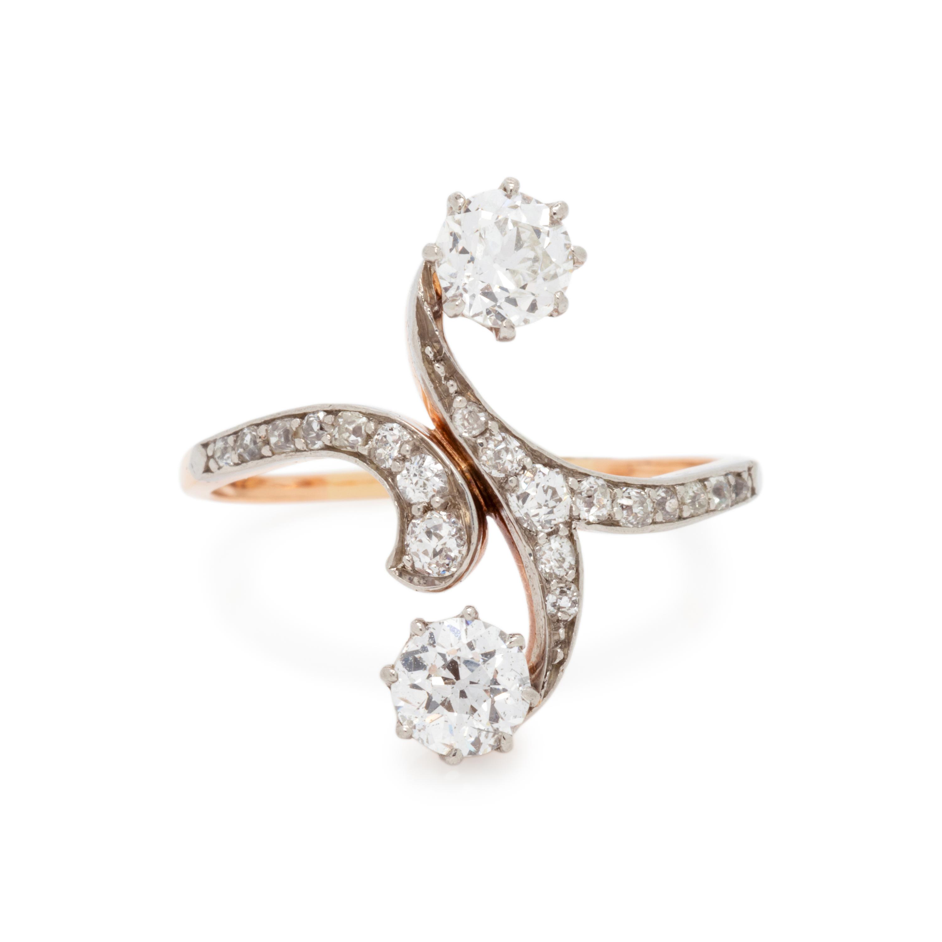 ANTIQUE, DIAMOND RING