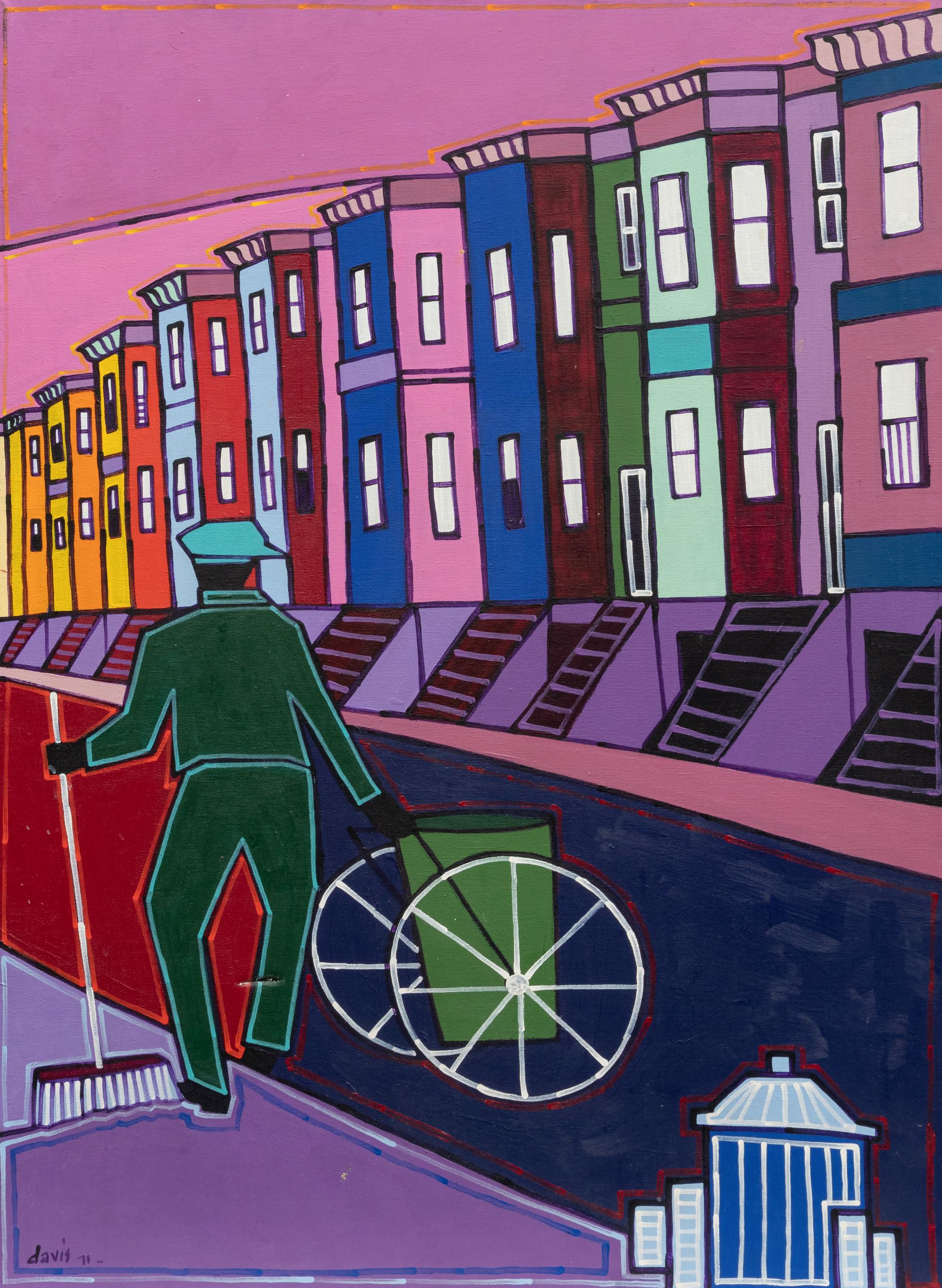 Untitled (Street Sweeper in Harlem)