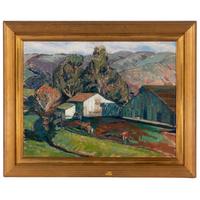 Walter Samuel Sutter (American, 1888–1938) — A California Farm Scene