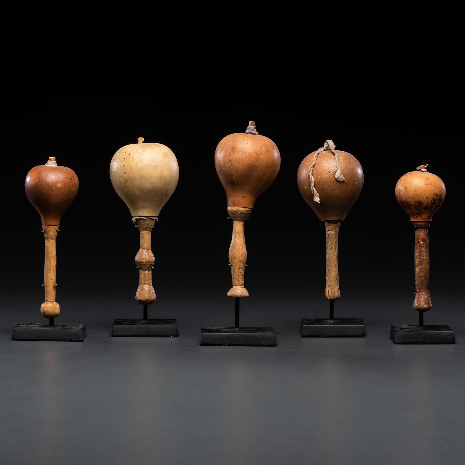 Southwestern Gourd Rattles, From the Collection of Dick Jemison, Alabama