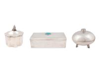 Three Silver Boxes