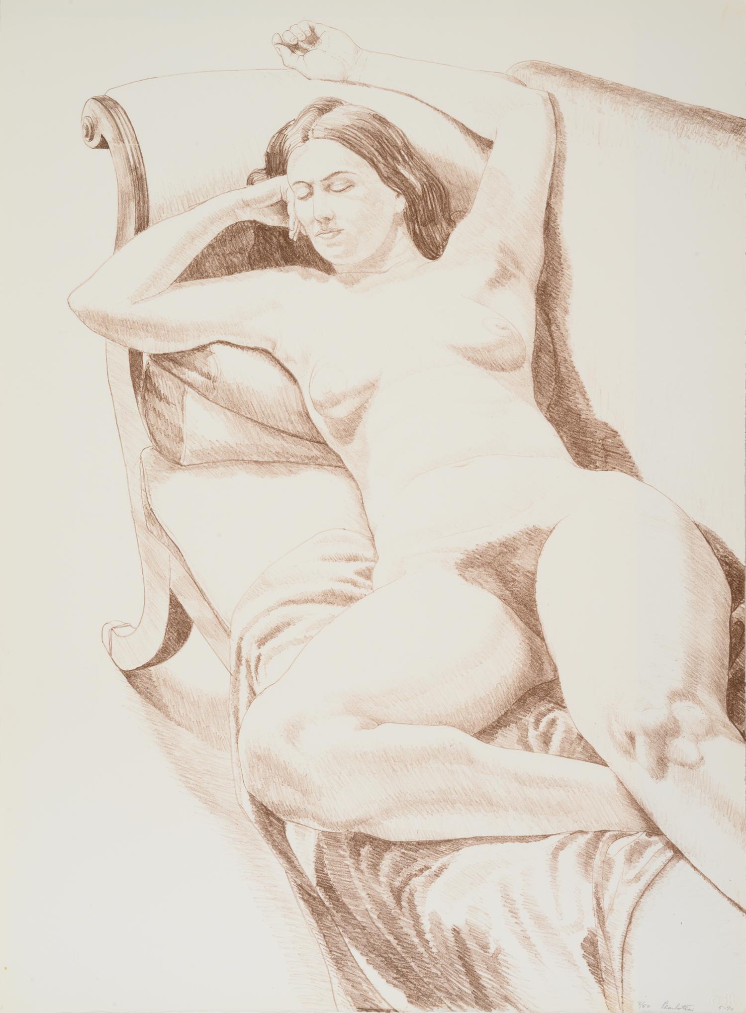 Six Lithographs Drawn from Life (complete portfolio of 6)