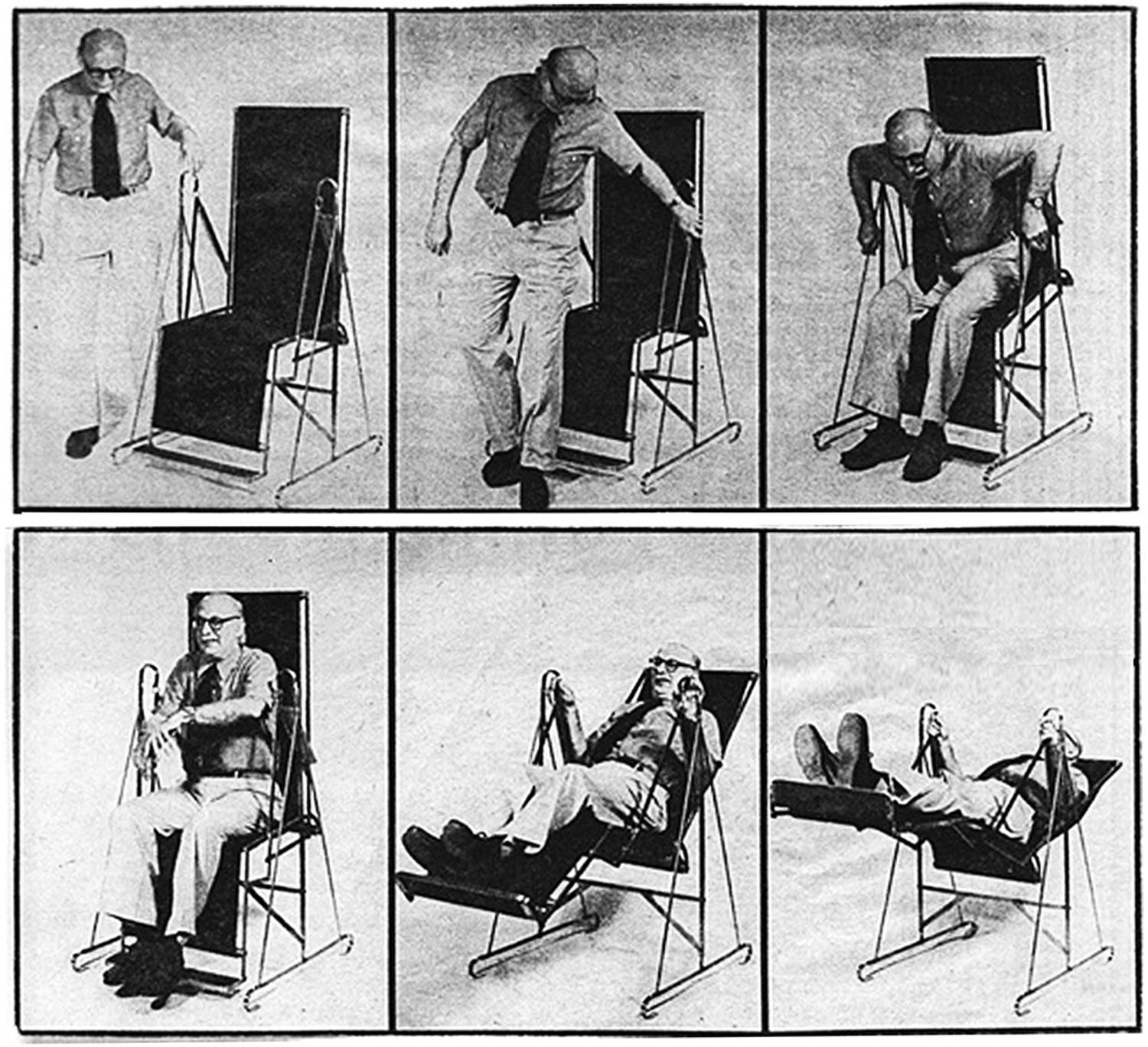 Ernest Trova (American, 1927-2009), c. 1978, The 2:30 Chair