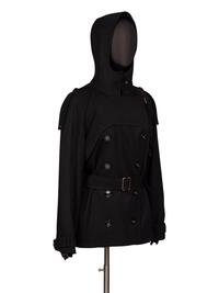 Stefano Pilati for Yves Saint Laurent Rive Gauche, Hooded Pea Coat