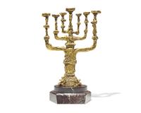 Peace Menorah (Gold), 1981