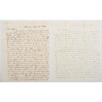 War Date CSA Letter Archive of Tennessee Senator Joseph Brown Heiskell