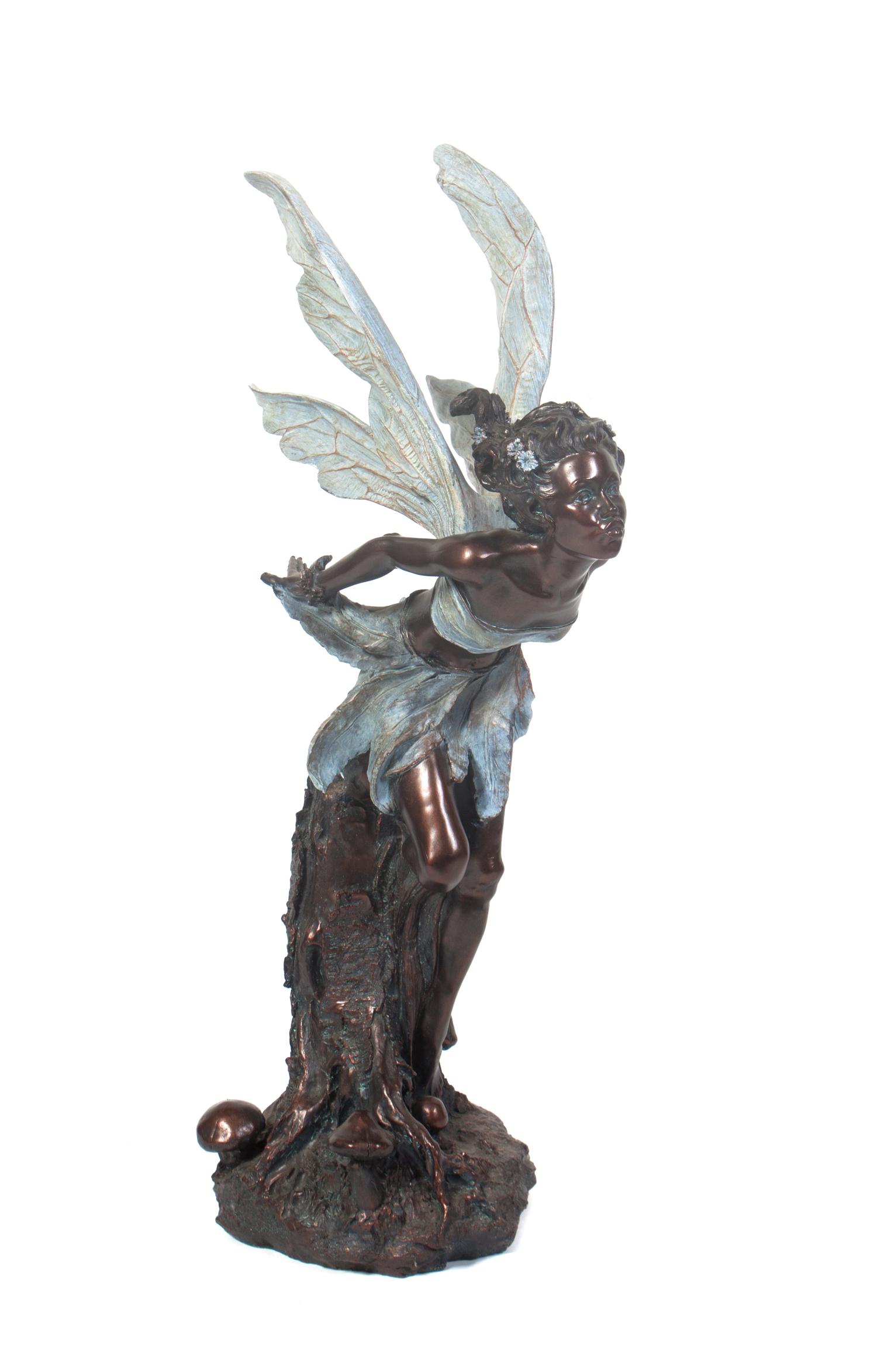 A Contemporary Bronze Figure Height 34 3/4 inches. — SECOND HALF 20TH CENTURY