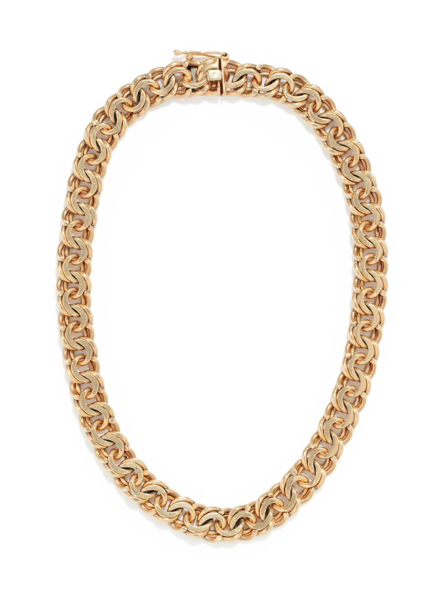 YELLOW GOLD NECKLACE