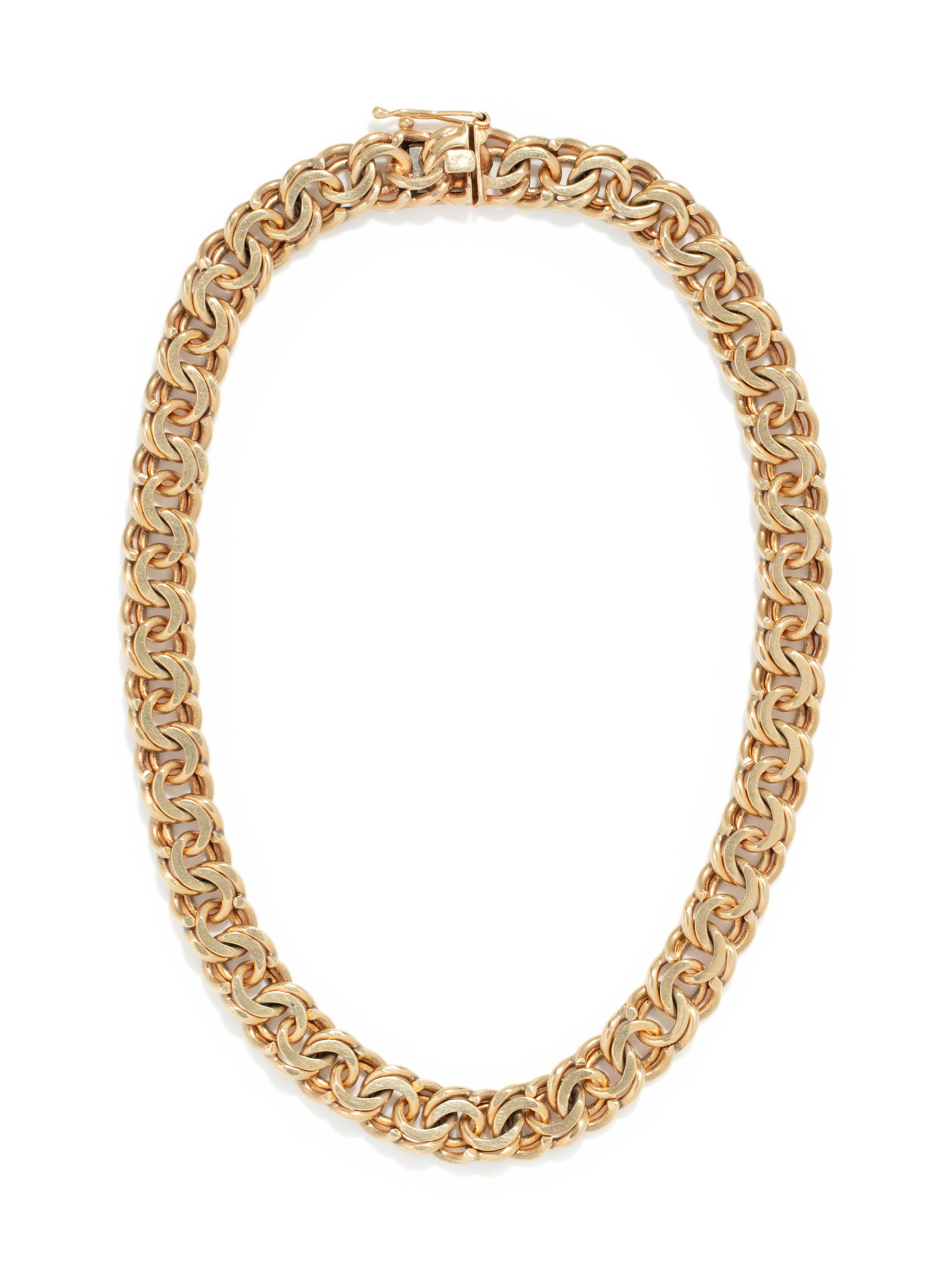YELLOW GOLD NECKLACE