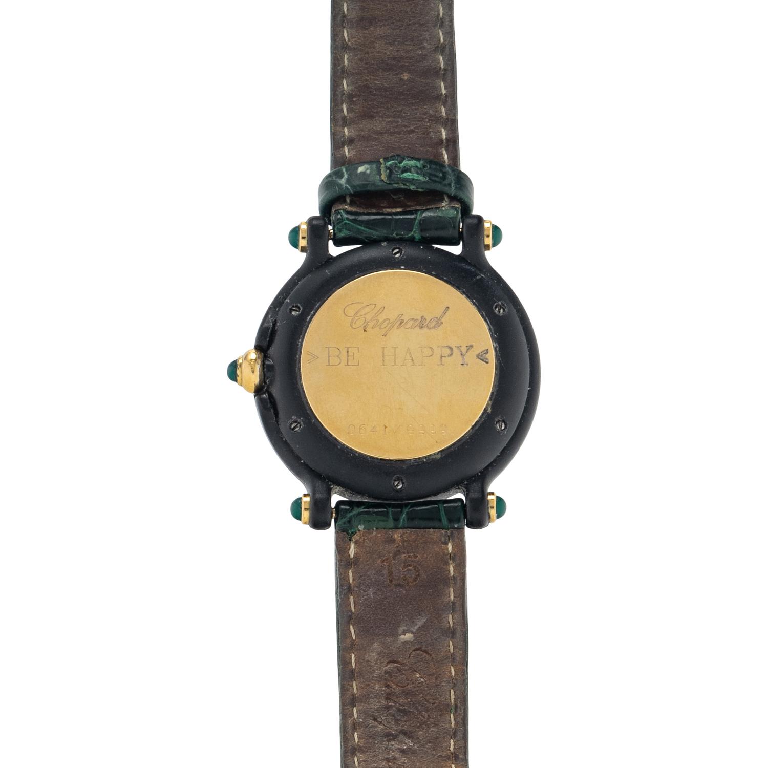 CHOPARD, DIAMOND AND MOTHER-OF-PEARL 'BE HAPPY' WATCH