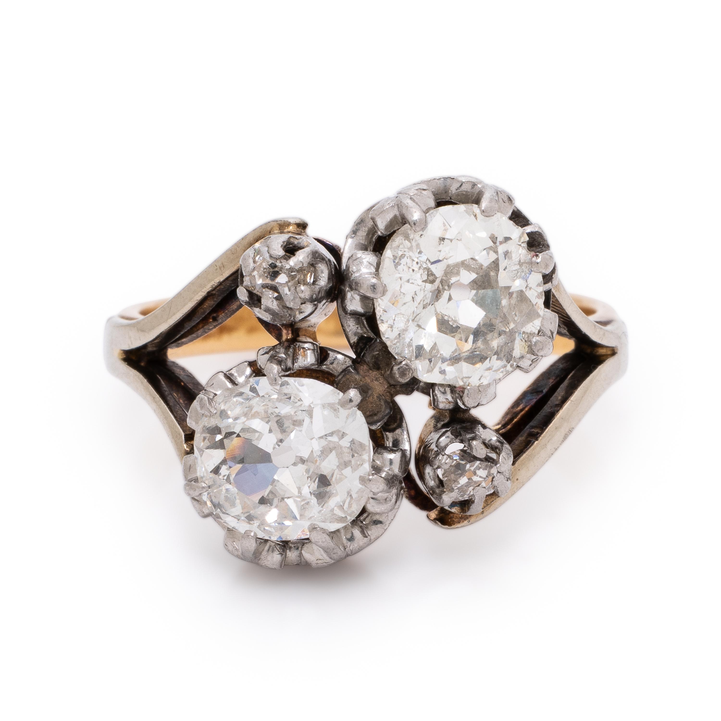 Diamond Twin Ring