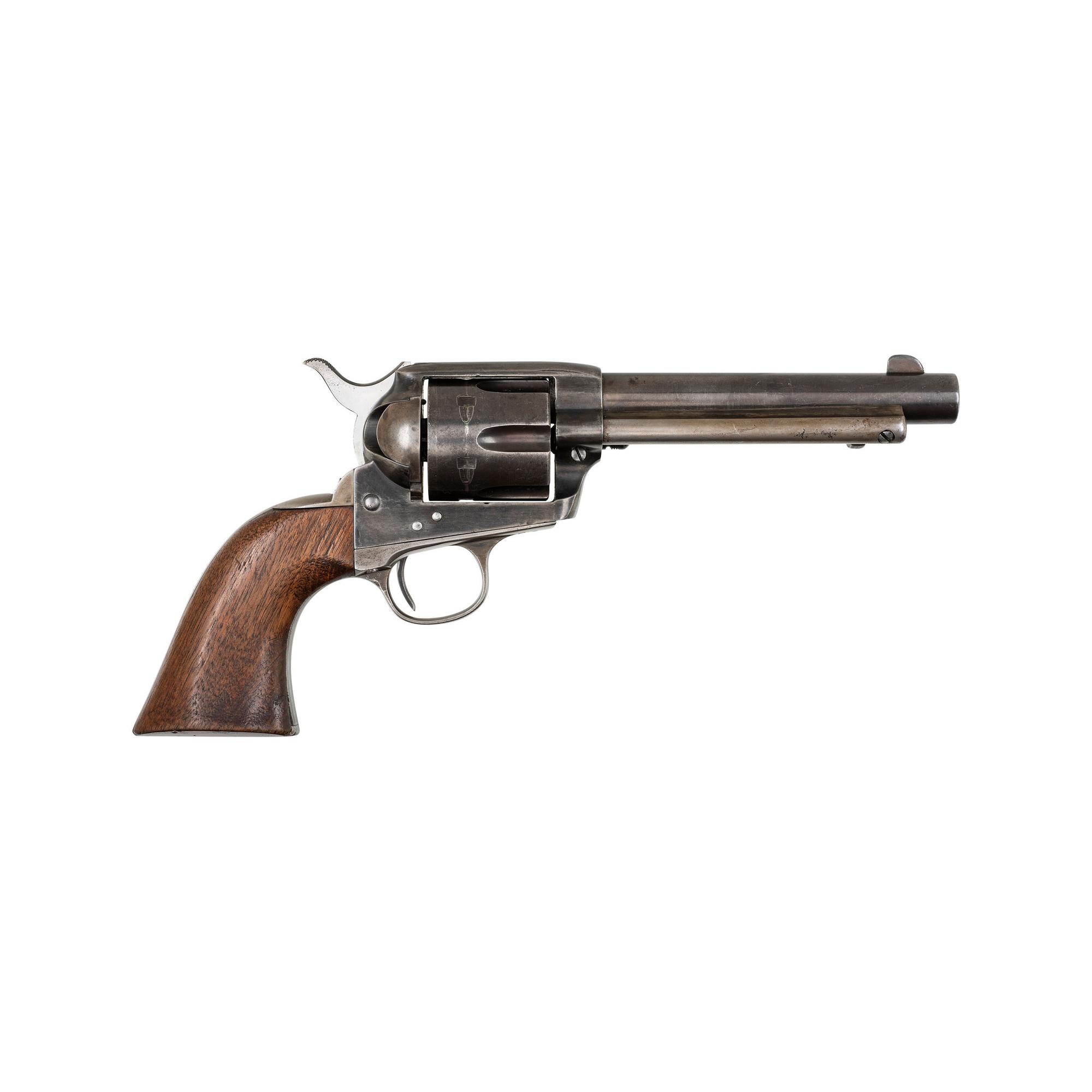 ** 1910 Production Colt Single Action Army marked Ken S French on the Butt