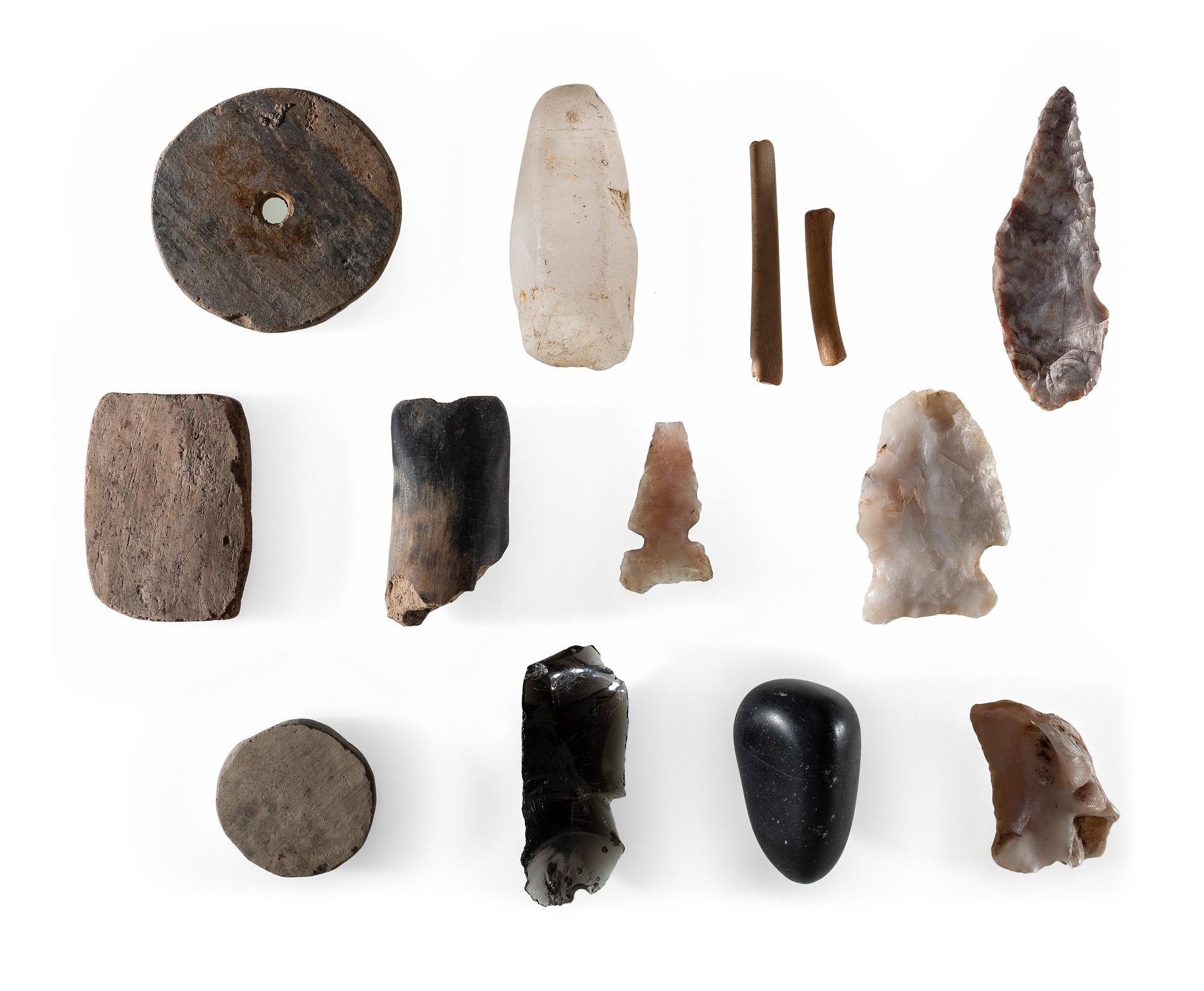 Various San Lazaro Pueblo Artifacts