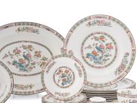 A Wedgewood Porcelain Dinner Service