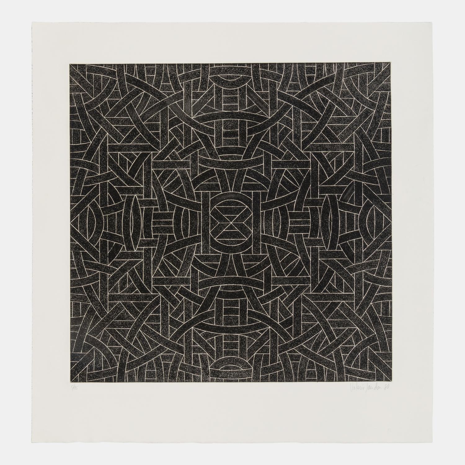 Untitled (Geometric Abstract) , 1980