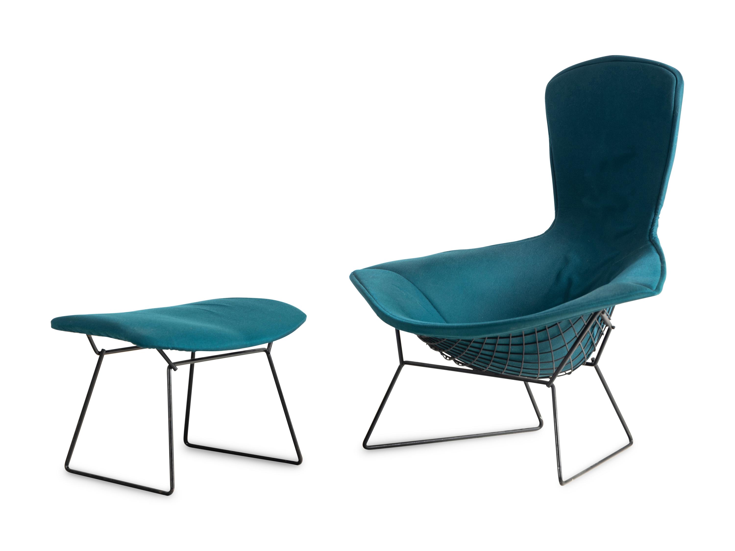 Bird Lounge Chair and Ottoman Knoll, USA