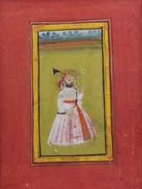 Three Mughal Miniature Paintings