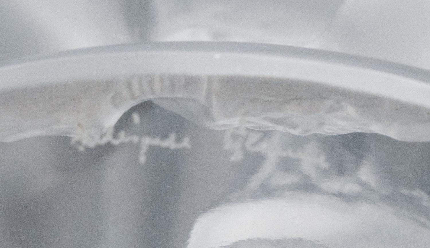 A Lalique Bacchantes Vase