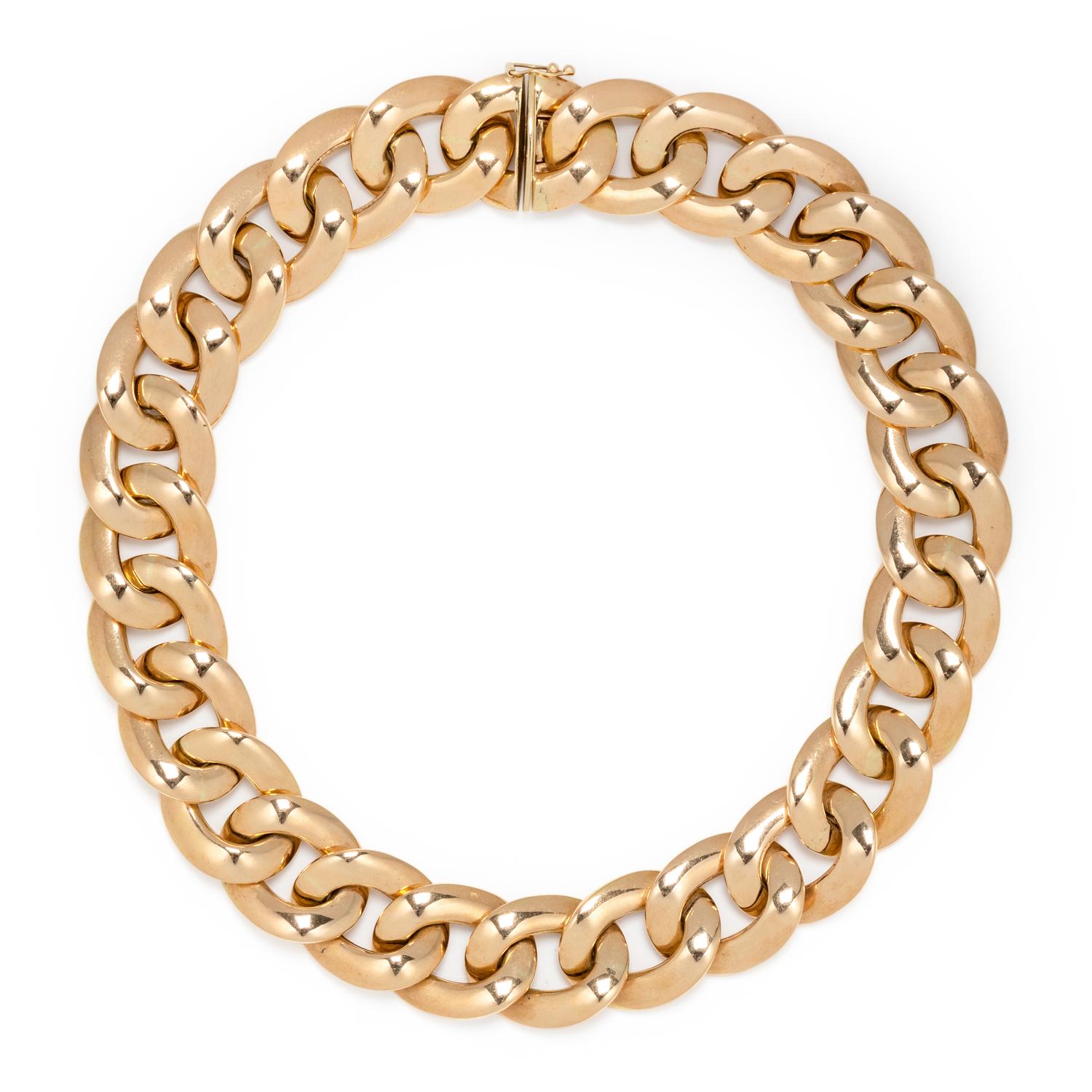 YELLOW GOLD NECKLACE