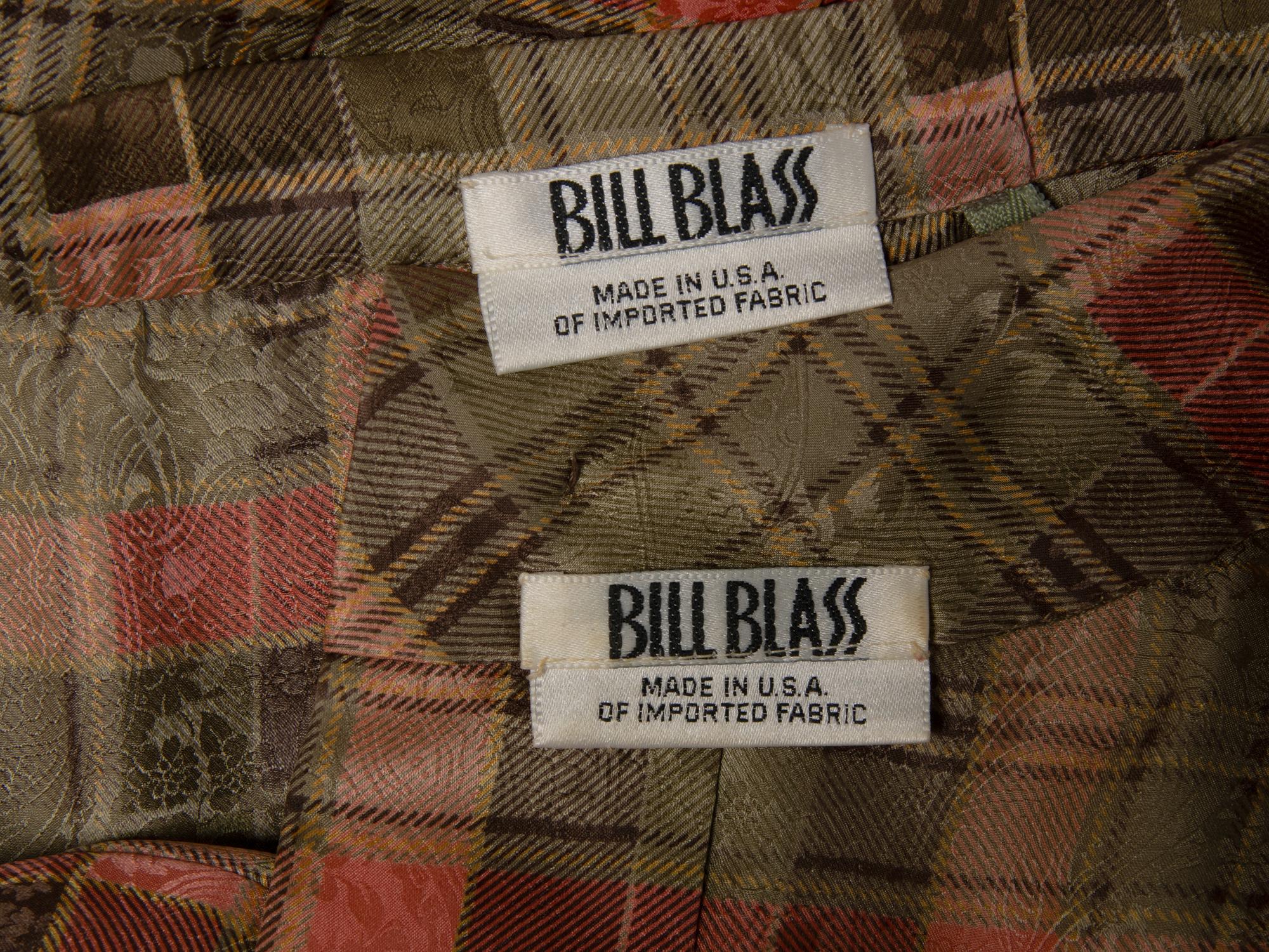 Two Designer Ensembles & Cape: Gucci and Bill Blass