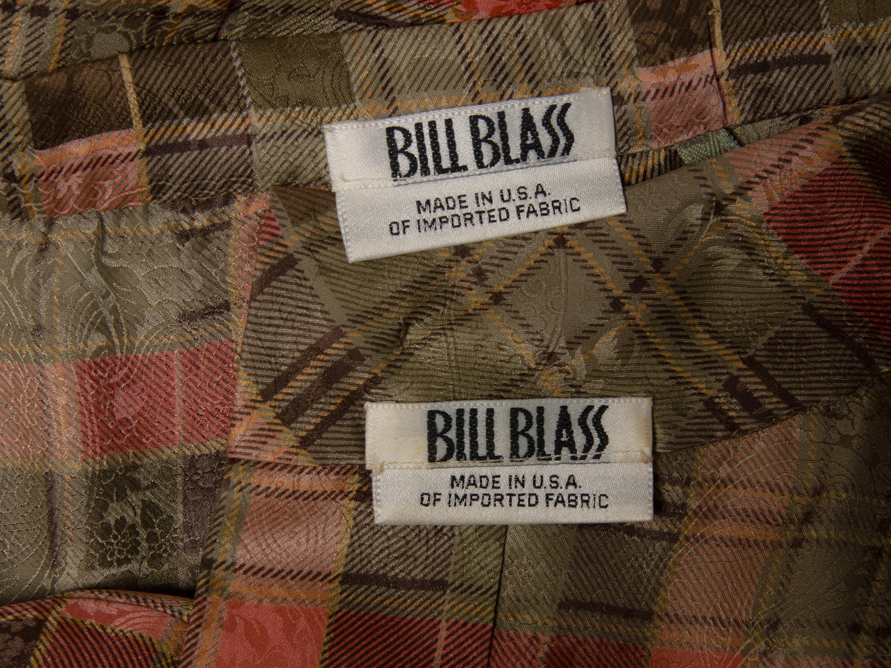Two Designer Ensembles & Cape: Gucci and Bill Blass