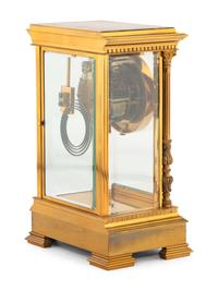 A French Gilt Bronze Mantel Clock