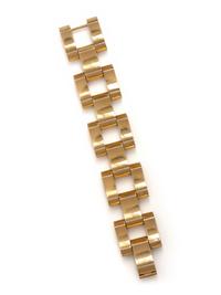 YELLOW GOLD LINK BRACELET