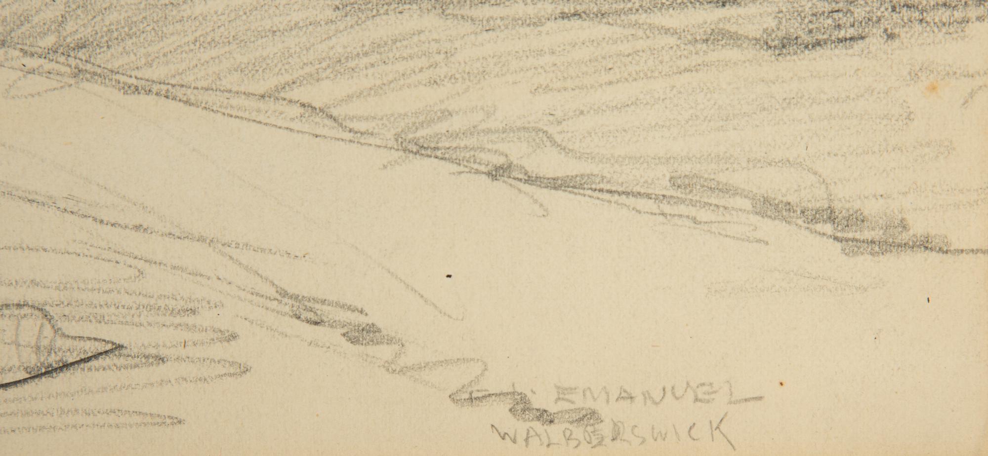 At Walberswick, Suffolk, circa 1900 and In a Seaport Town (two works)