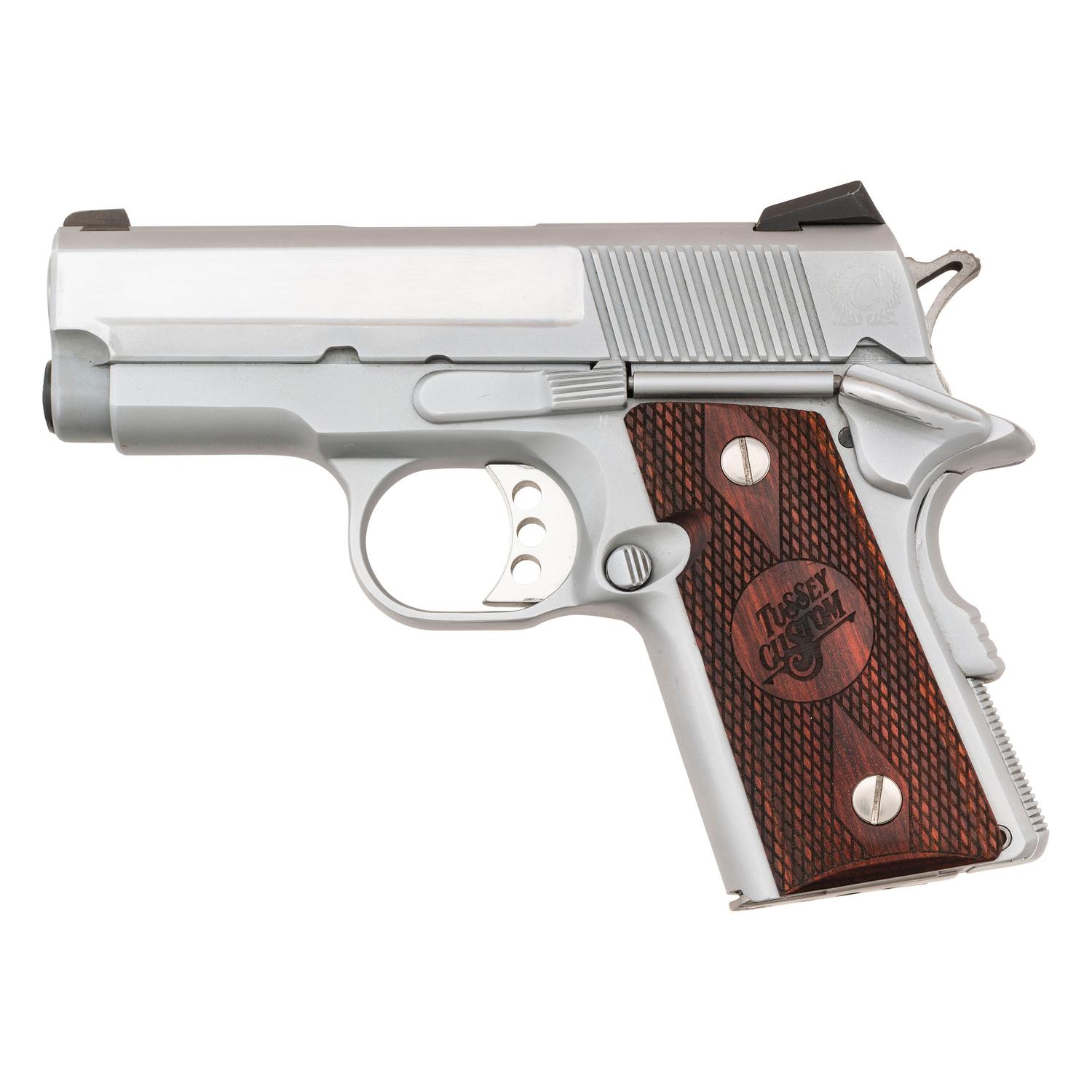 *Terry Tussey "Junior" Custom Sub-Compact 1911 Pistol Built with a Caspian Frame & Slide